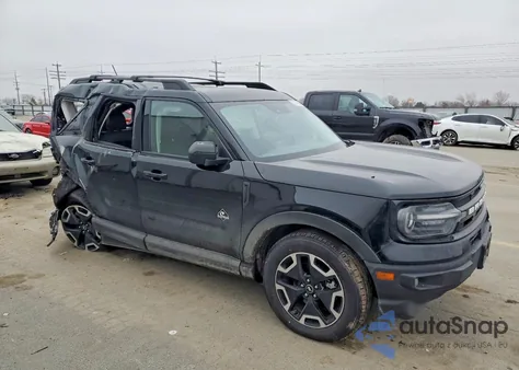 2021 Ford Bronco Sport Outer Banks z USA, uszkodzony, nr VIN 3FMCR9C63MRB04524